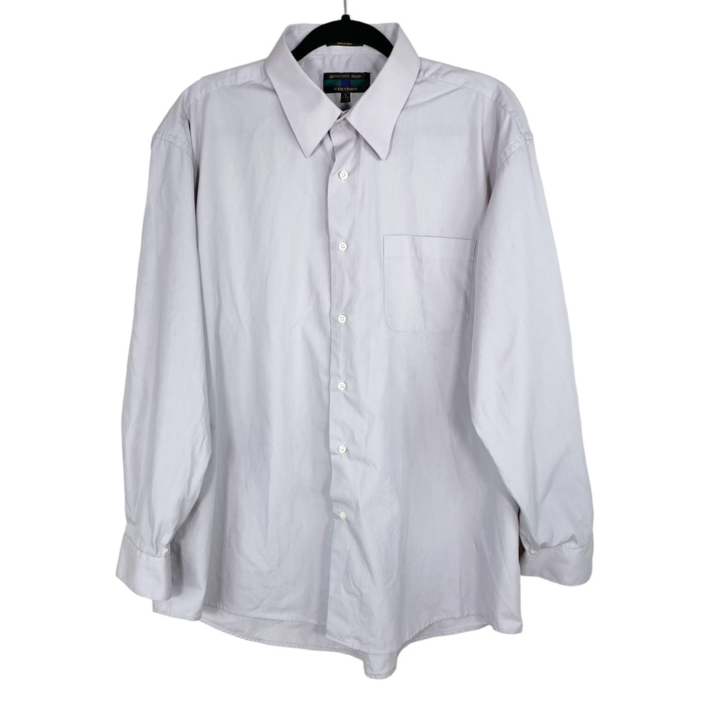 Alexander Julian Lilac Button Down Dress Shirt